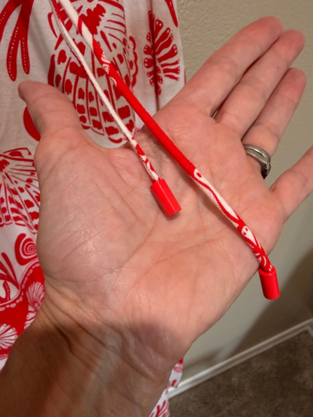 NEW! Viral Calypso St. Barth Red Sea Shell Linen Maxi Dress - MUST HAVE! - Picture 5 of 10
